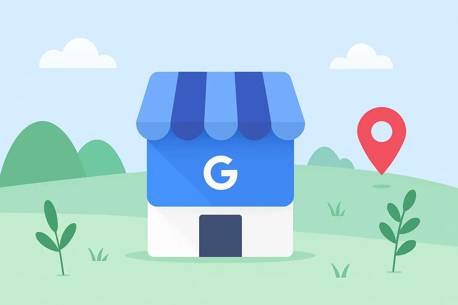 Illustratie van Google Mijn Bedrijf